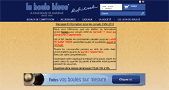 Desktop Screenshot of laboulebleue.fr